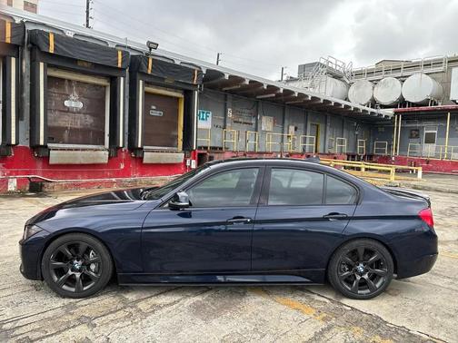 Blue 2012 BMW 335 4dr Sdn 335i RWD