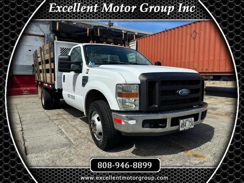 Oxford White Clearcoat 2008 Ford F-350 XLT