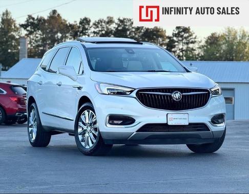 White Frost Tricoat 2021 Buick Enclave AWD Premium