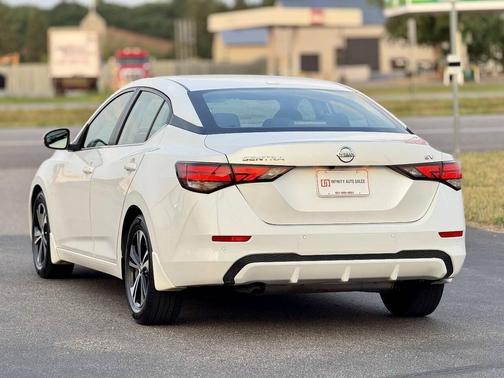 Aspen White Tricoat 2020 Nissan Sentra SV