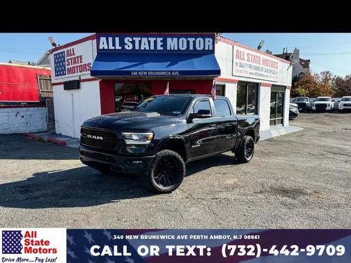 Black 2022 RAM 1500 Laramie