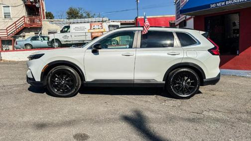 White 2023 Honda CR-V Hybrid Sport