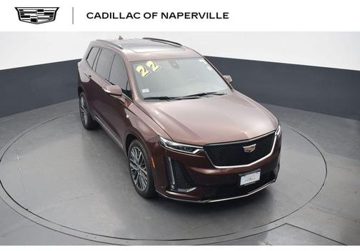 Rosewood Metallic 2022 Cadillac XT6 Sport AWD