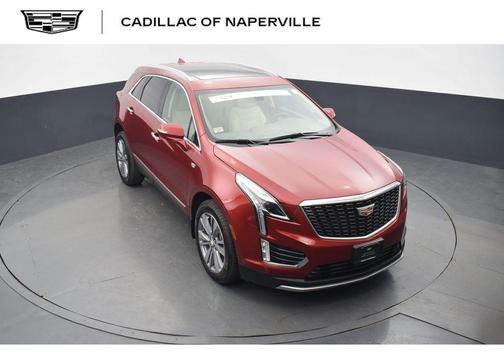 Radiant Red Tintcoat 2025 Cadillac XT5 Premium Luxury