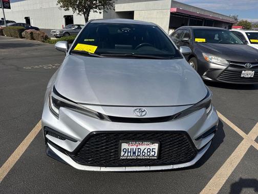 Classic Silver Metallic 2023 Toyota Corolla SE