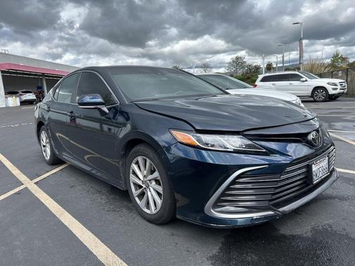 Galactic Aqua Mica 2021 Toyota Camry LE