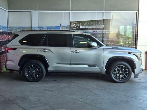 Celestial Silver Metallic 2026 Toyota Sequoia Platinum
