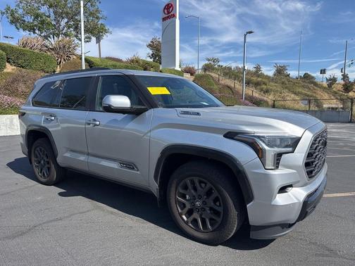Celestial Silver Metallic 2026 Toyota Sequoia Platinum