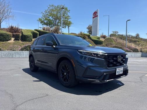 Silver 2024 Honda CR-V Hybrid Sport AWD