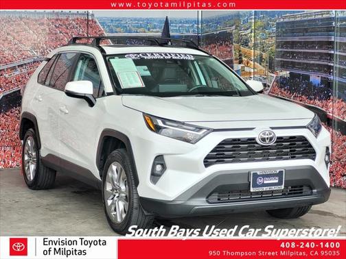 Wind Chill Pearl 2023 Toyota RAV4 XLE Premium