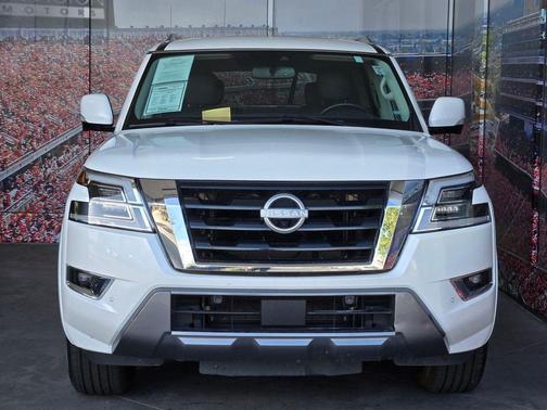 Aspen White Tricoat 2024 Nissan Armada SL 2WD