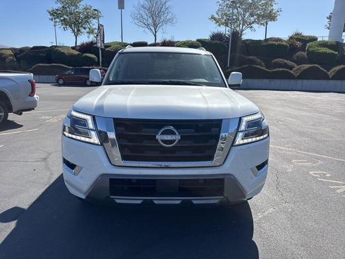 Aspen White Tricoat 2024 Nissan Armada SL 2WD