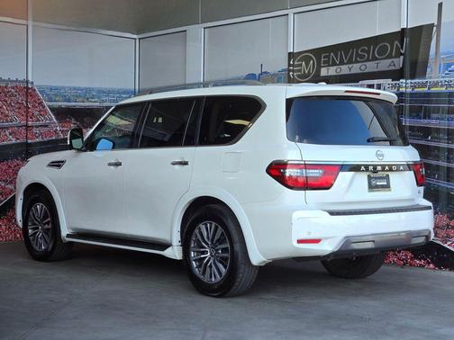 Aspen White Tricoat 2024 Nissan Armada SL 2WD