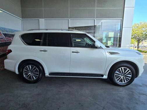 Aspen White Tricoat 2024 Nissan Armada SL 2WD