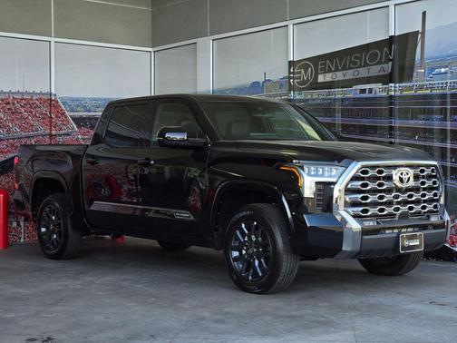 Midnight Black Metallic 2026 Toyota Tundra Platinum