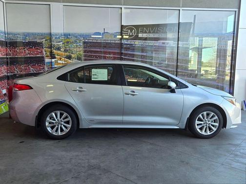Classic Silver Metallic 2026 Toyota Corolla Hybrid LE