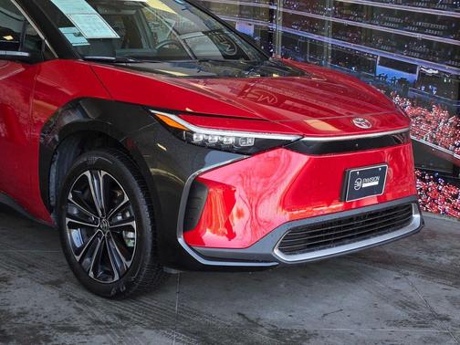 Supersonic Red w/Black Roof 2023 Toyota bZ4X Limited