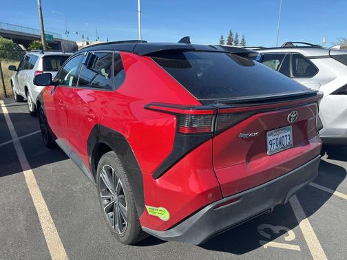 Supersonic Red w/Black Roof 2023 Toyota bZ4X Limited