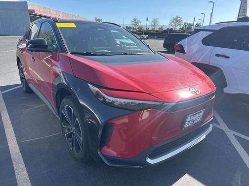 Supersonic Red w/Black Roof 2023 Toyota bZ4X Limited