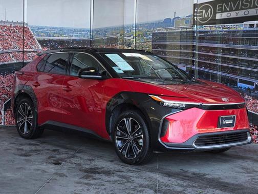 Supersonic Red w/Black Roof 2023 Toyota bZ4X Limited