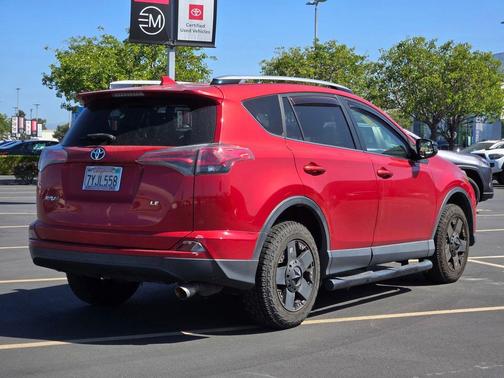 Barcelona Red Metallic 2017 Toyota RAV4 LE