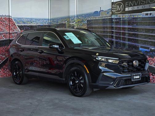 Black 2023 Honda CR-V Hybrid Sport FWD