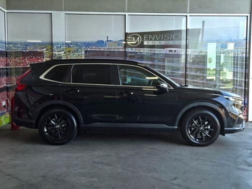 Black 2023 Honda CR-V Hybrid Sport FWD