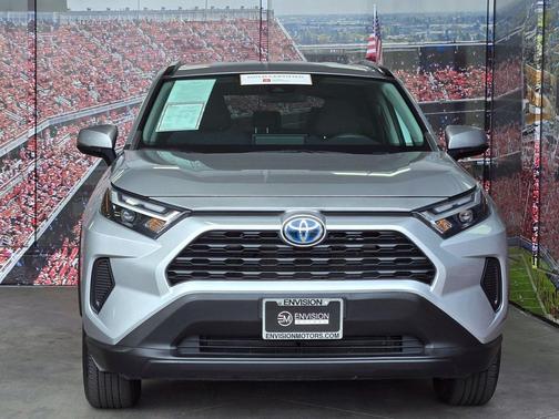 Silver Sky Metallic 2024 Toyota RAV4 Hybrid XLE