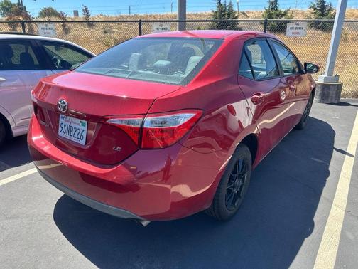 Barcelona Red Metallic 2014 Toyota Corolla LE