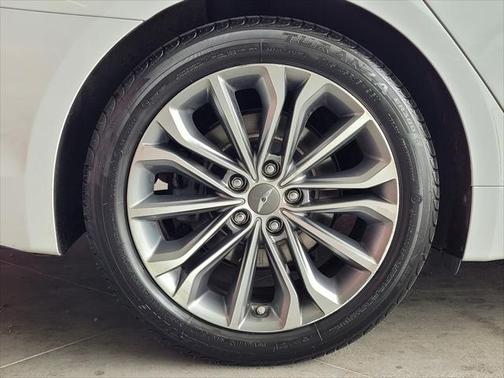 Casablanca White 2015 Hyundai Genesis 3.8