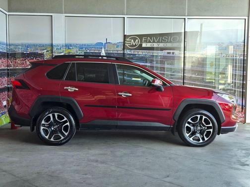 Ruby Flare Pearl 2019 Toyota RAV4 Adventure
