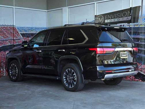 Midnight Black Metallic 2025 Toyota Sequoia Limited