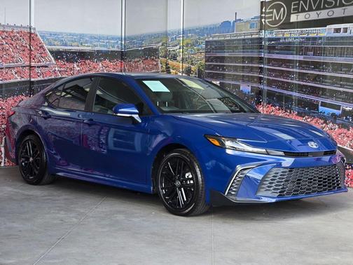 Reservoir Blue 2026 Toyota Camry SE