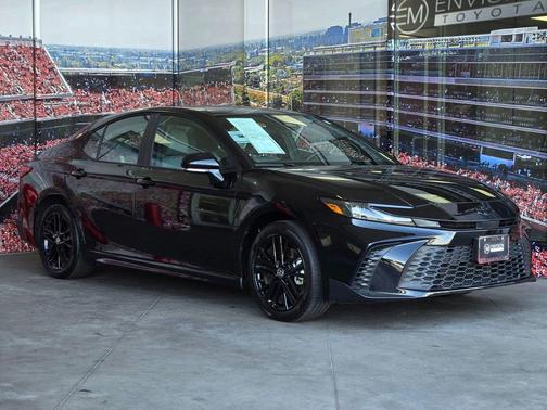 Midnight Black Metallic 2026 Toyota Camry SE