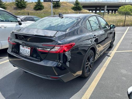 Midnight Black Metallic 2026 Toyota Camry SE