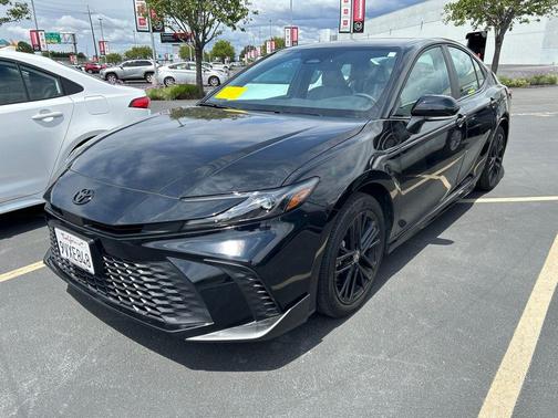 Midnight Black Metallic 2026 Toyota Camry SE