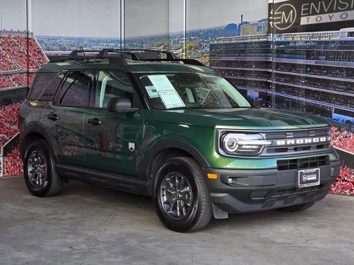 ERUPTION GREEN METALLIC 2024 Ford Bronco Sport Big Bend