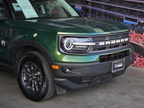 ERUPTION GREEN METALLIC 2024 Ford Bronco Sport Big Bend
