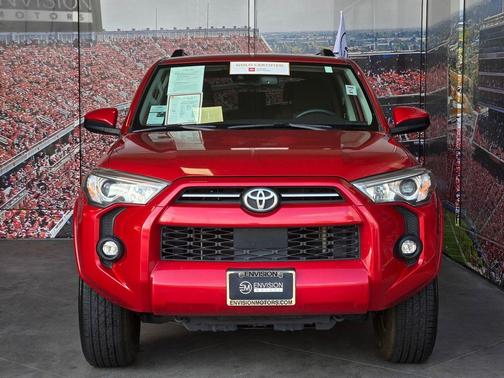 Barcelona Red Metallic 2021 Toyota 4Runner SR5