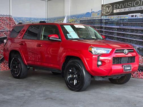 Barcelona Red Metallic 2021 Toyota 4Runner SR5