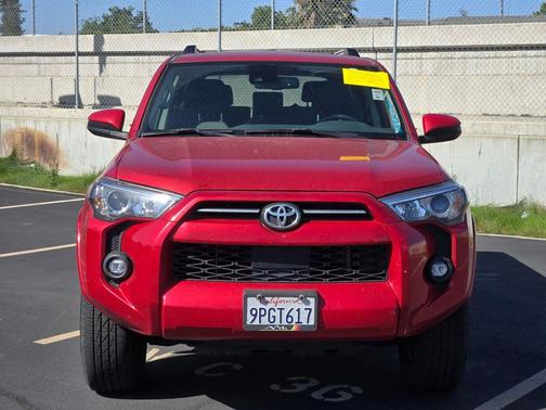 Barcelona Red Metallic 2021 Toyota 4Runner SR5