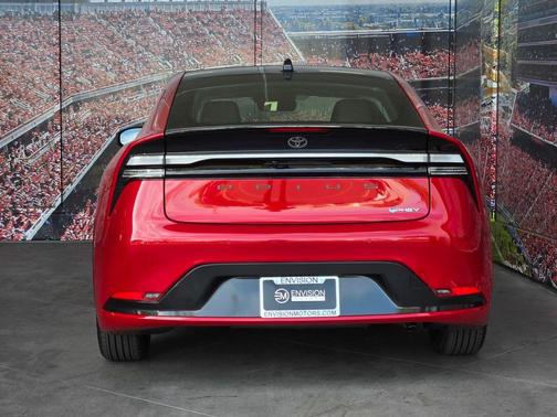 Supersonic Red 2026 Toyota Prius Plug-In Hybrid XSE Premium