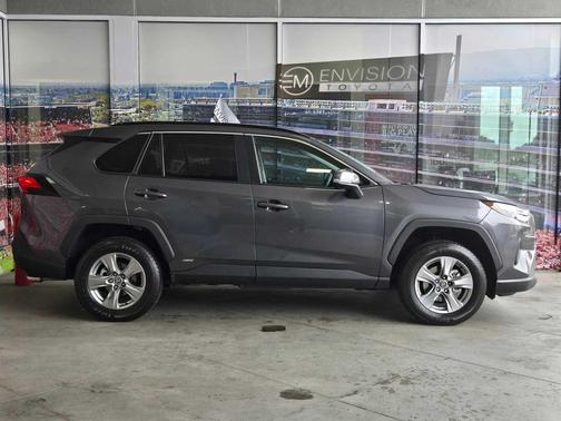 Magnetic Gray 2025 Toyota RAV4 Hybrid XLE