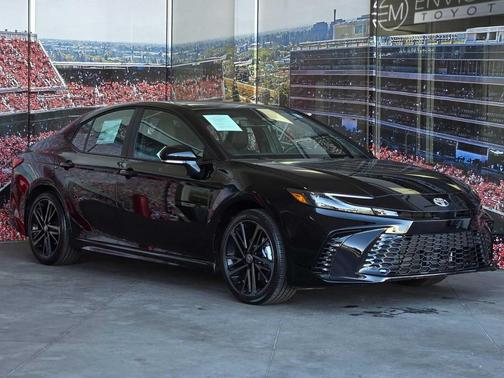 Midnight Black Metallic 2026 Toyota Camry XSE