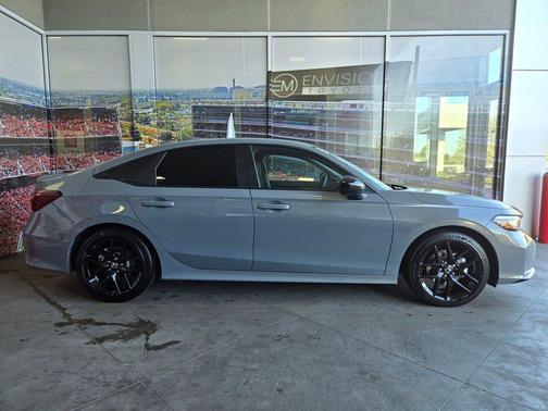 Gray 2025 Honda Civic Hybrid Sport