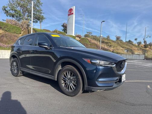 Deep Crystal Blue Mica 2019 Mazda CX-5 Touring