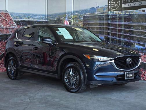 Deep Crystal Blue Mica 2019 Mazda CX-5 Touring
