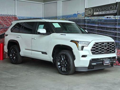 Wind Chill Pearl 2026 Toyota Sequoia Platinum