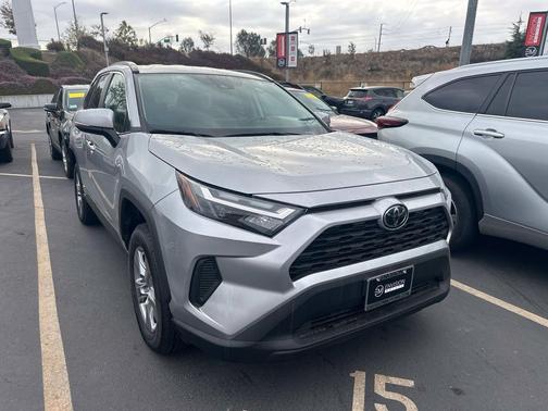 Silver Sky 2025 Toyota RAV4 Hybrid XLE