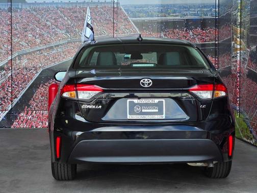 Midnight Black Metallic 2025 Toyota Corolla LE